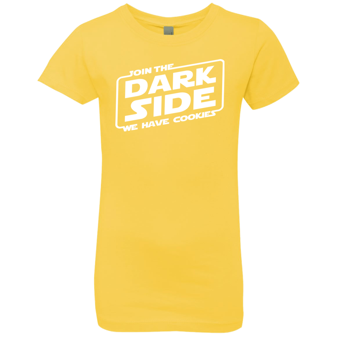 T-Shirts Vibrant Yellow / YXS Join The Dark Side Girls Premium T-Shirt