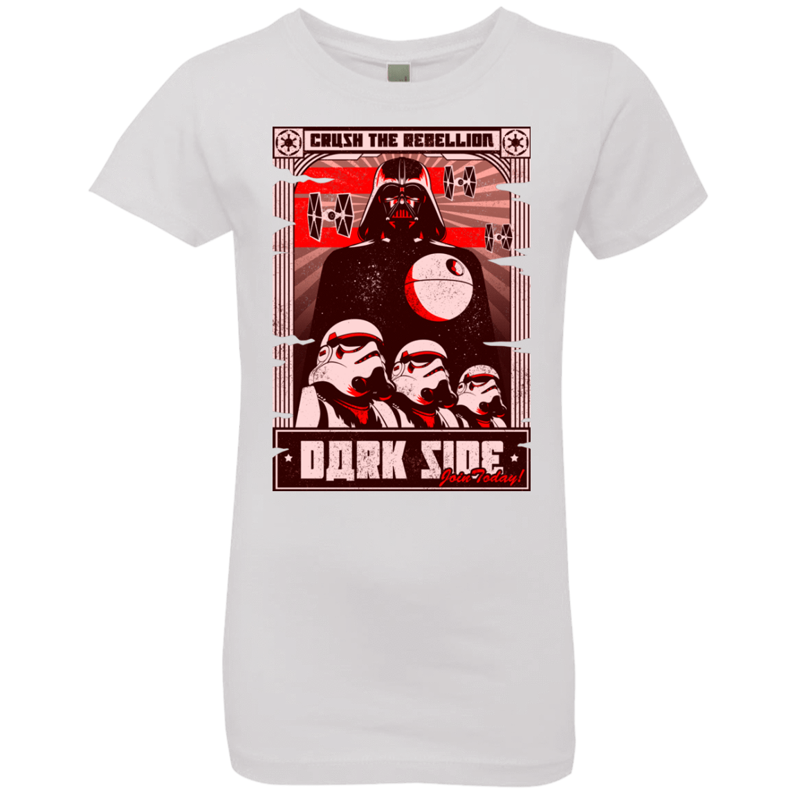 T-Shirts White / YXS Join the Dark SIde Girls Premium T-Shirt