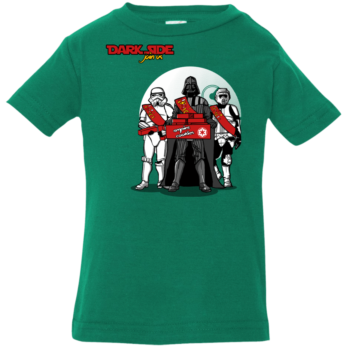 T-Shirts Kelly / 6 Months Join The Dark Side Infant Premium T-Shirt