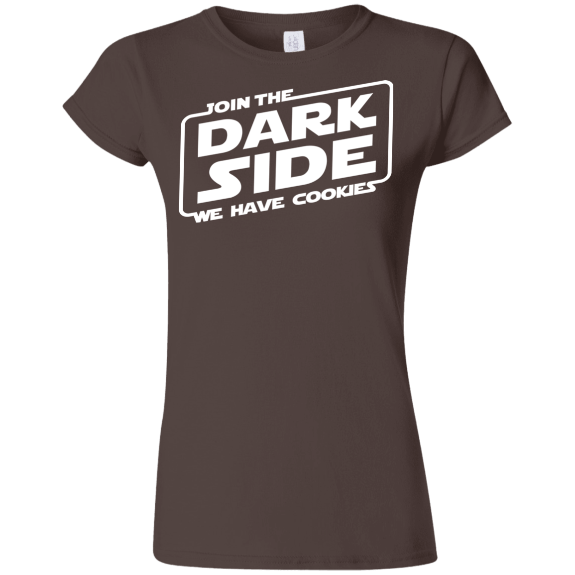 T-Shirts Dark Chocolate / S Join The Dark Side Junior Slimmer-Fit T-Shirt