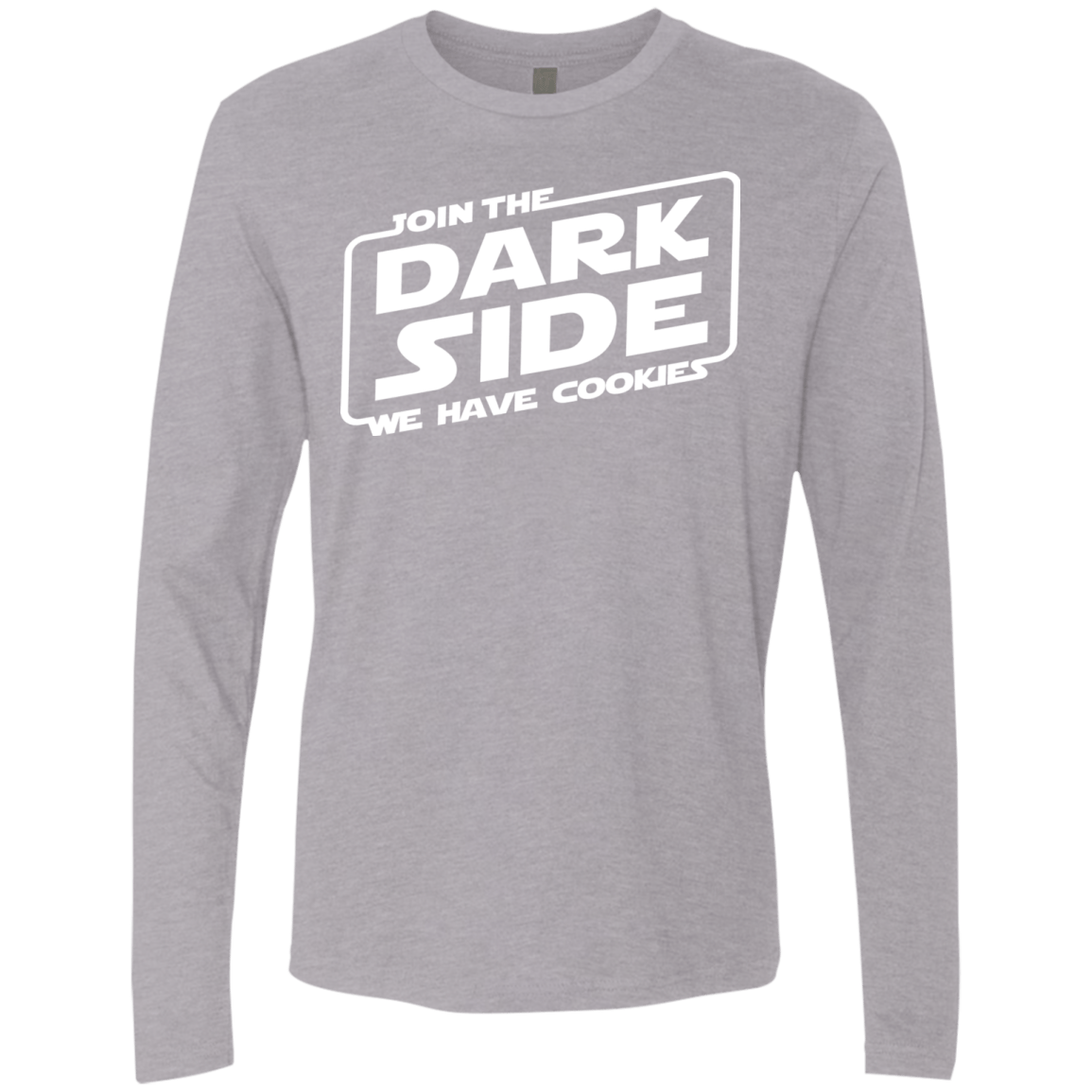 T-Shirts Heather Grey / S Join The Dark Side Men's Premium Long Sleeve