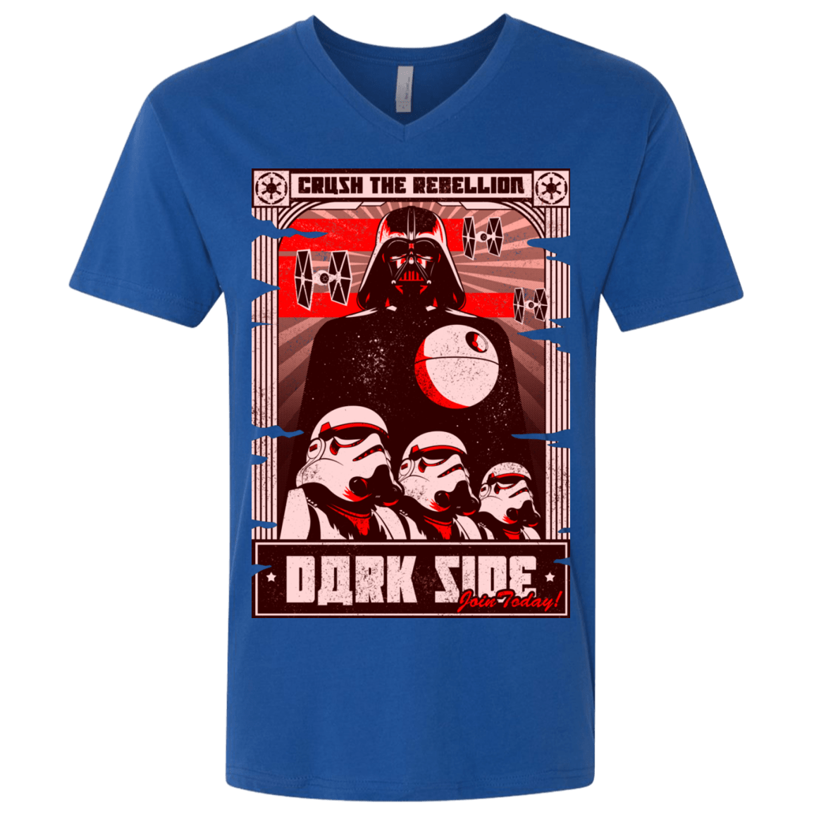 T-Shirts Royal / X-Small Join the Dark SIde Men's Premium V-Neck
