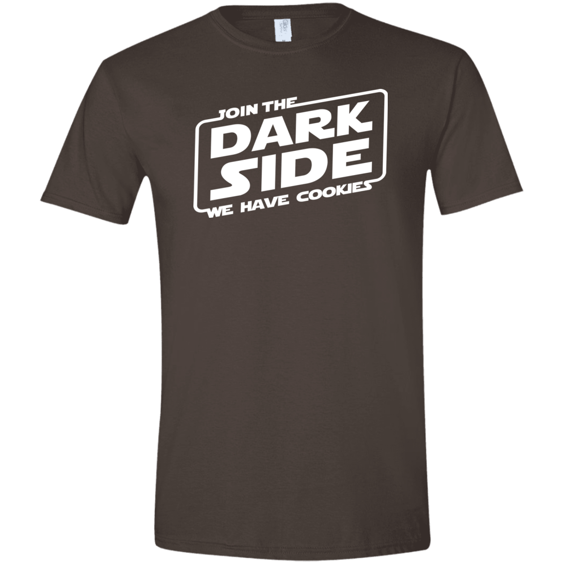 T-Shirts Dark Chocolate / S Join The Dark Side Men's Semi-Fitted Softstyle