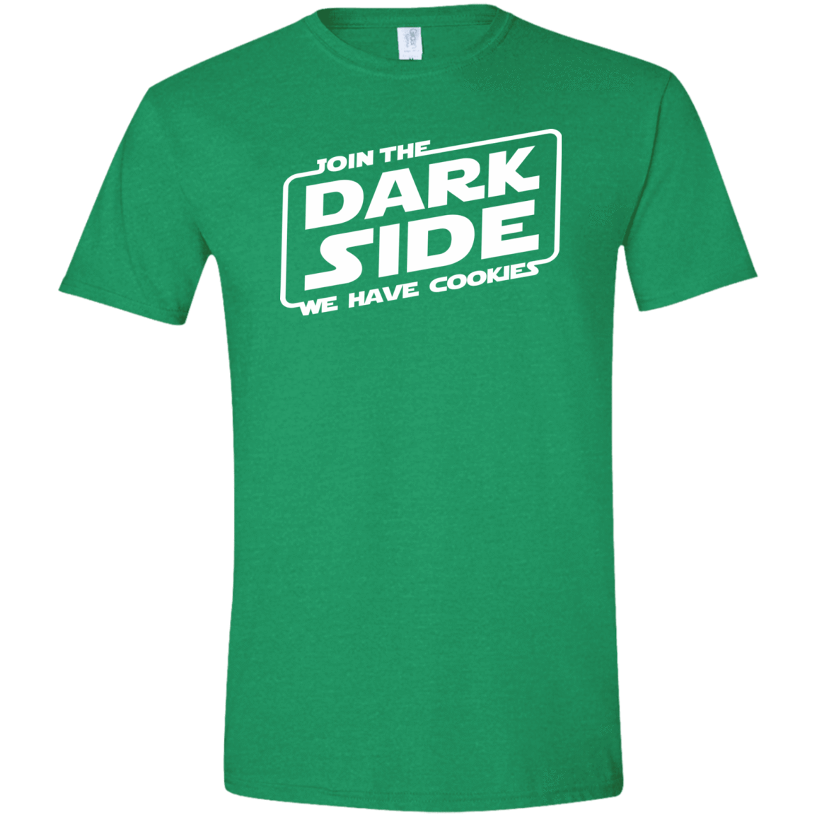 T-Shirts Heather Irish Green / S Join The Dark Side Men's Semi-Fitted Softstyle