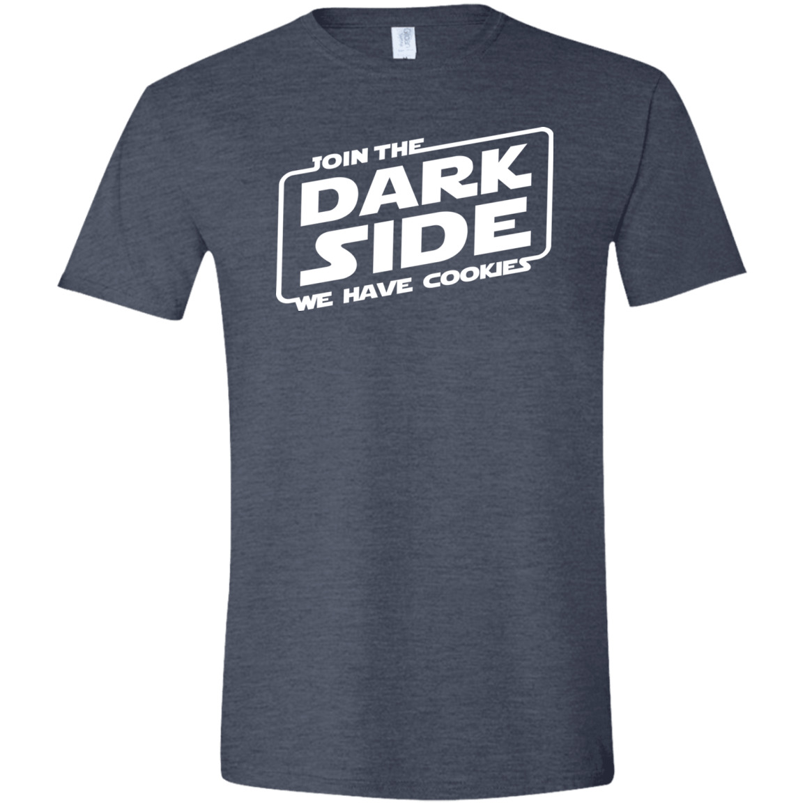 T-Shirts Heather Navy / S Join The Dark Side Men's Semi-Fitted Softstyle