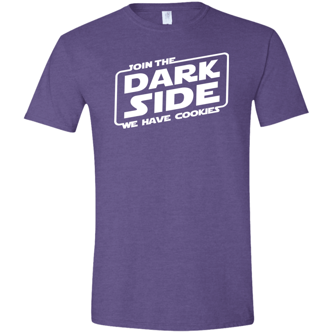 T-Shirts Heather Purple / S Join The Dark Side Men's Semi-Fitted Softstyle