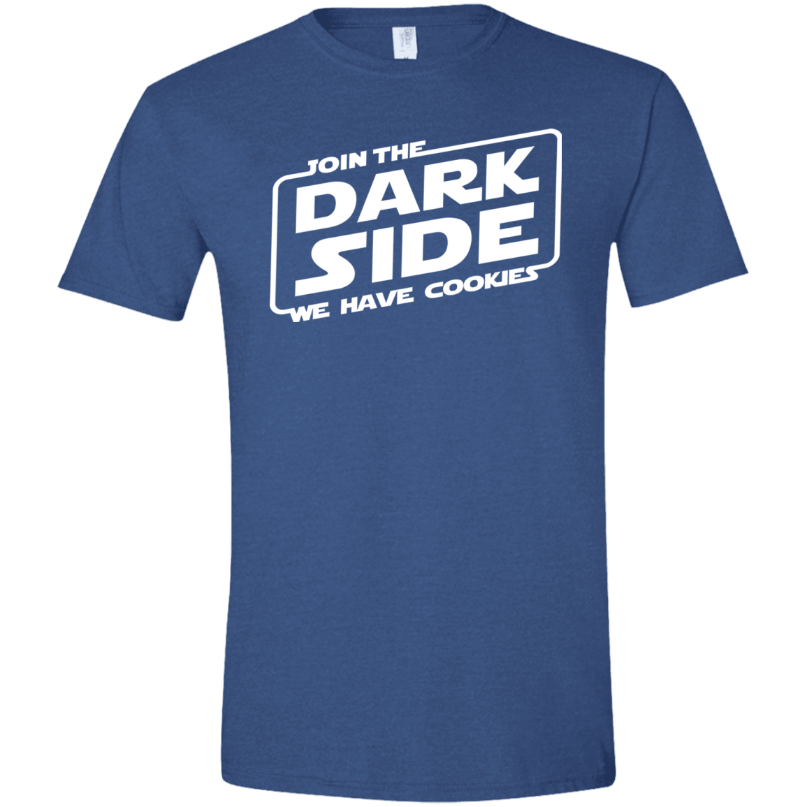 T-Shirts Heather Royal / X-Small Join The Dark Side Men's Semi-Fitted Softstyle