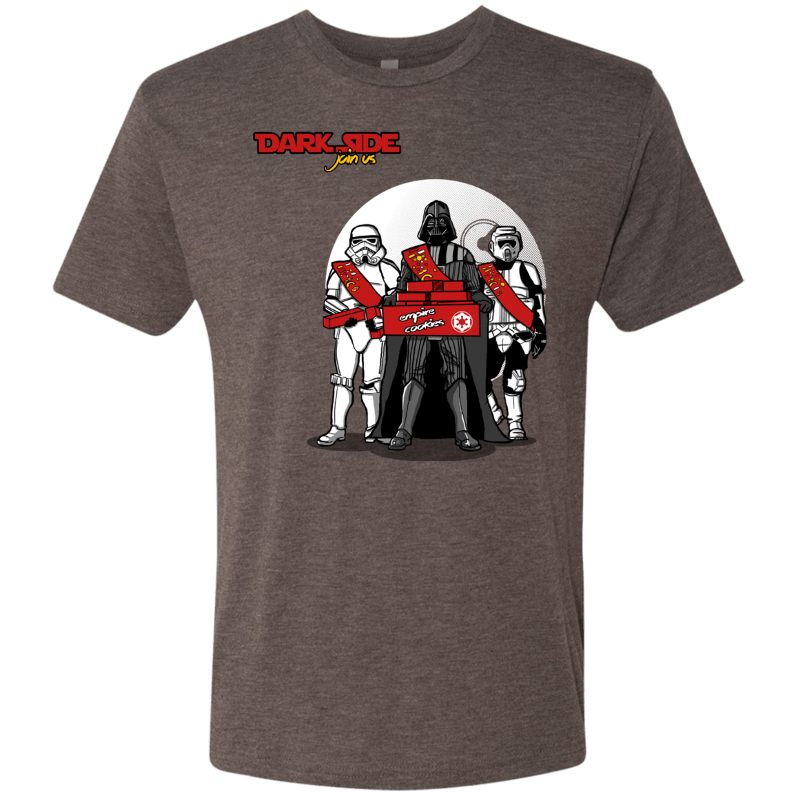 T-Shirts Macchiato / S Join The Dark Side Men's Triblend T-Shirt