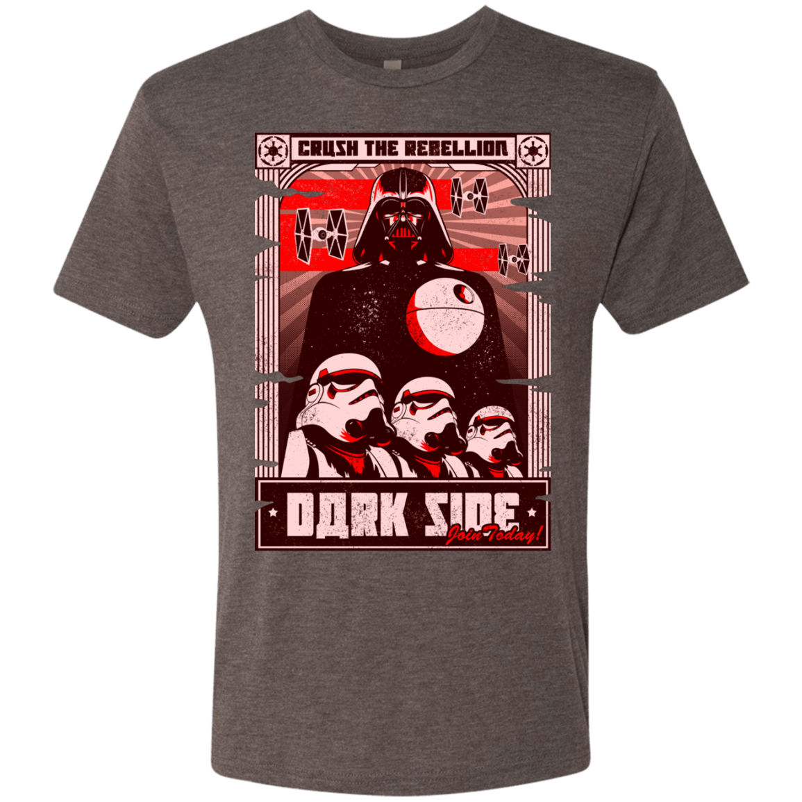 T-Shirts Macchiato / Small Join the Dark SIde Men's Triblend T-Shirt