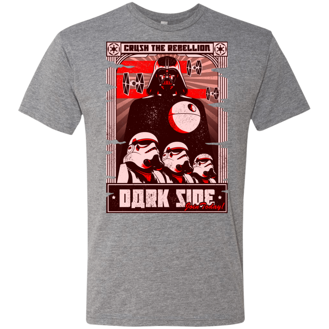 T-Shirts Premium Heather / Small Join the Dark SIde Men's Triblend T-Shirt