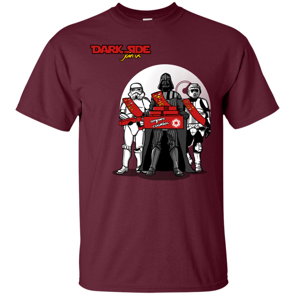 T-Shirts Maroon / S Join The Dark Side T-Shirt