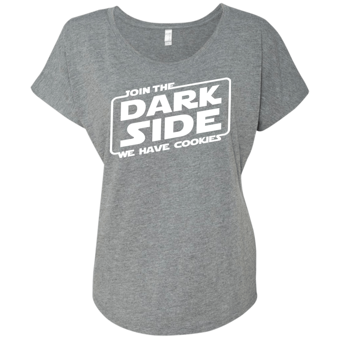 T-Shirts Premium Heather / X-Small Join The Dark Side Triblend Dolman Sleeve