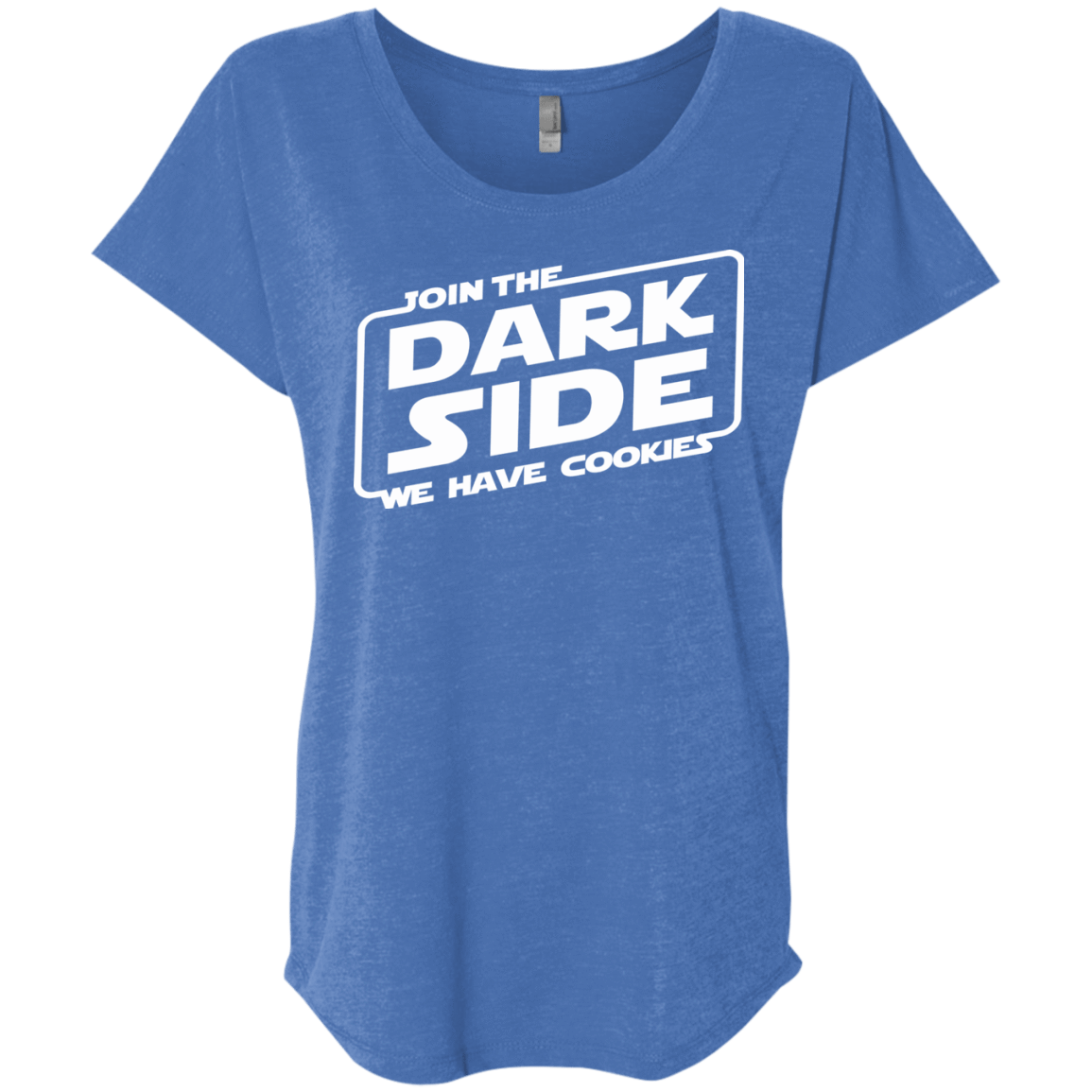 T-Shirts Vintage Royal / X-Small Join The Dark Side Triblend Dolman Sleeve