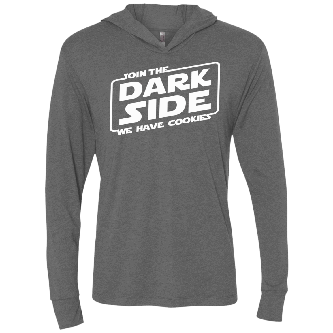 T-Shirts Premium Heather / X-Small Join The Dark Side Triblend Long Sleeve Hoodie Tee