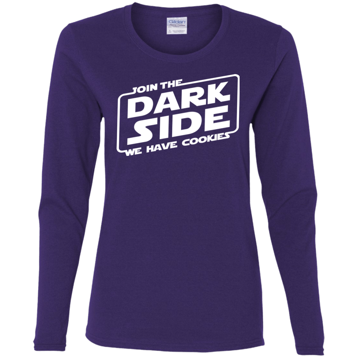 T-Shirts Purple / S Join The Dark Side Women's Long Sleeve T-Shirt