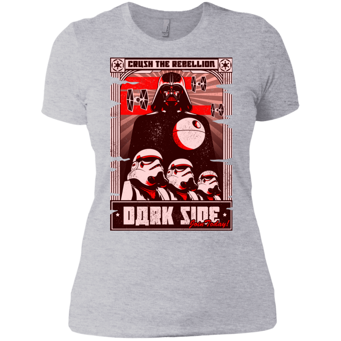T-Shirts Heather Grey / X-Small Join the Dark SIde Women's Premium T-Shirt