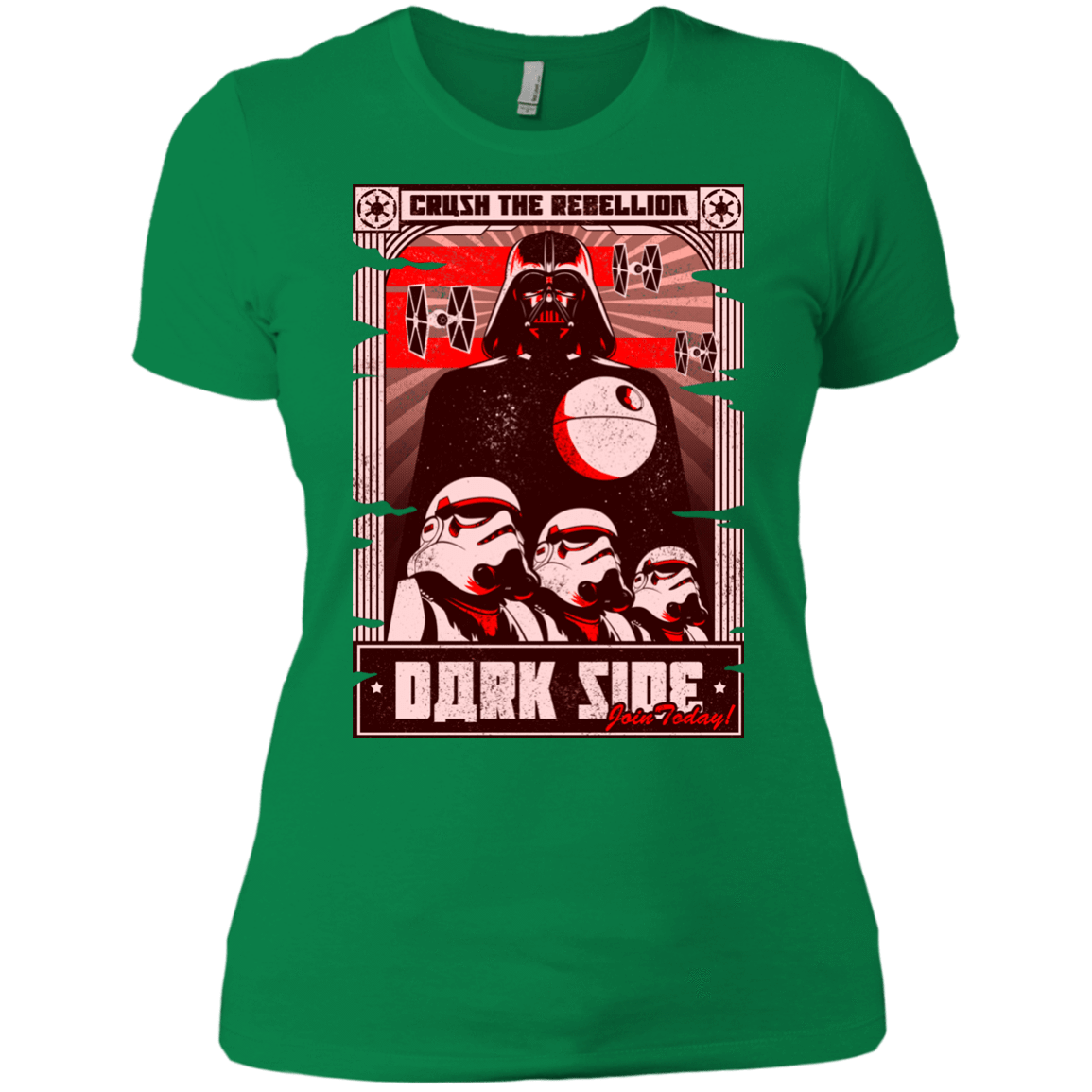 T-Shirts Kelly Green / X-Small Join the Dark SIde Women's Premium T-Shirt