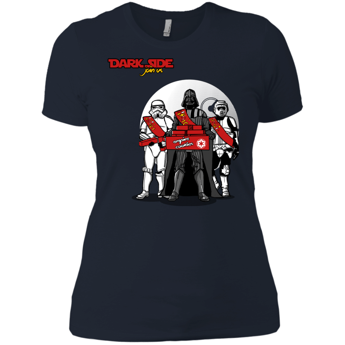 T-Shirts Midnight Navy / X-Small Join The Dark Side Women's Premium T-Shirt