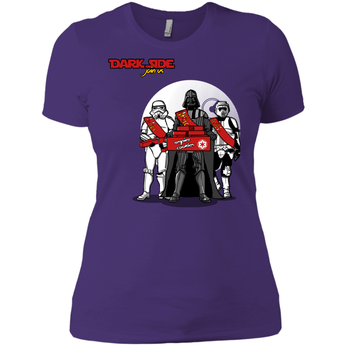 T-Shirts Purple Rush/ / X-Small Join The Dark Side Women's Premium T-Shirt
