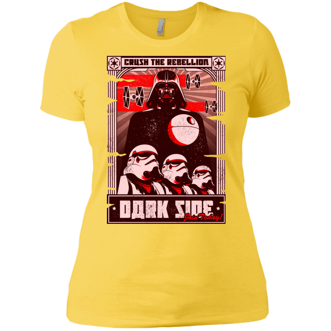 T-Shirts Vibrant Yellow / X-Small Join the Dark SIde Women's Premium T-Shirt