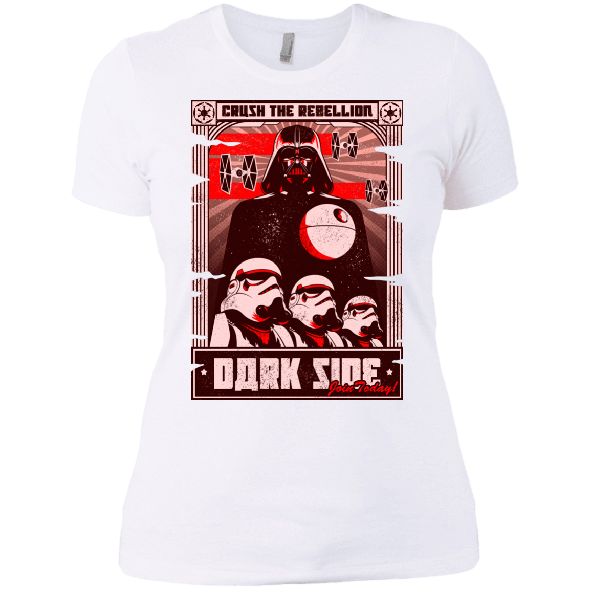 T-Shirts White / X-Small Join the Dark SIde Women's Premium T-Shirt