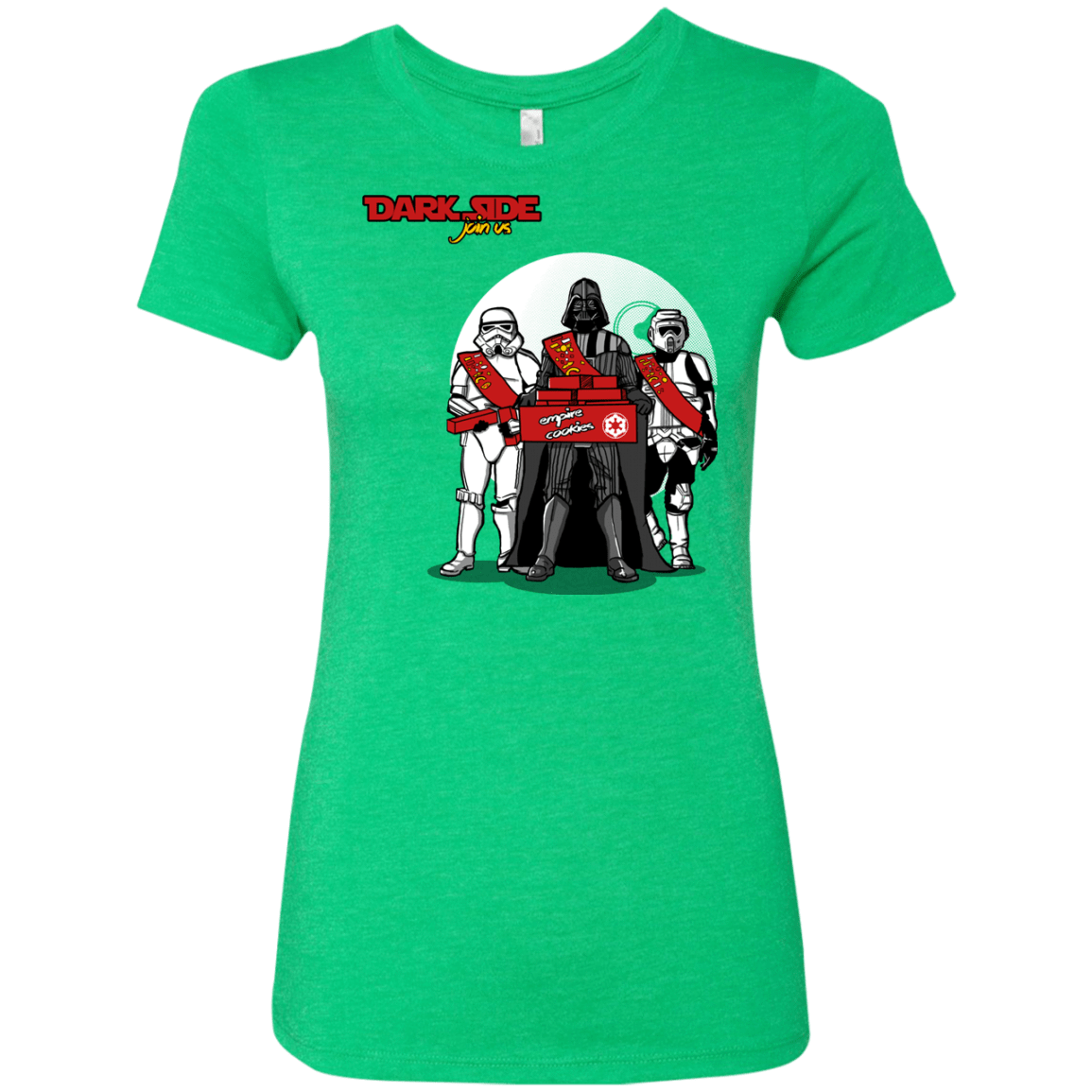 T-Shirts Envy / S Join The Dark Side Women's Triblend T-Shirt