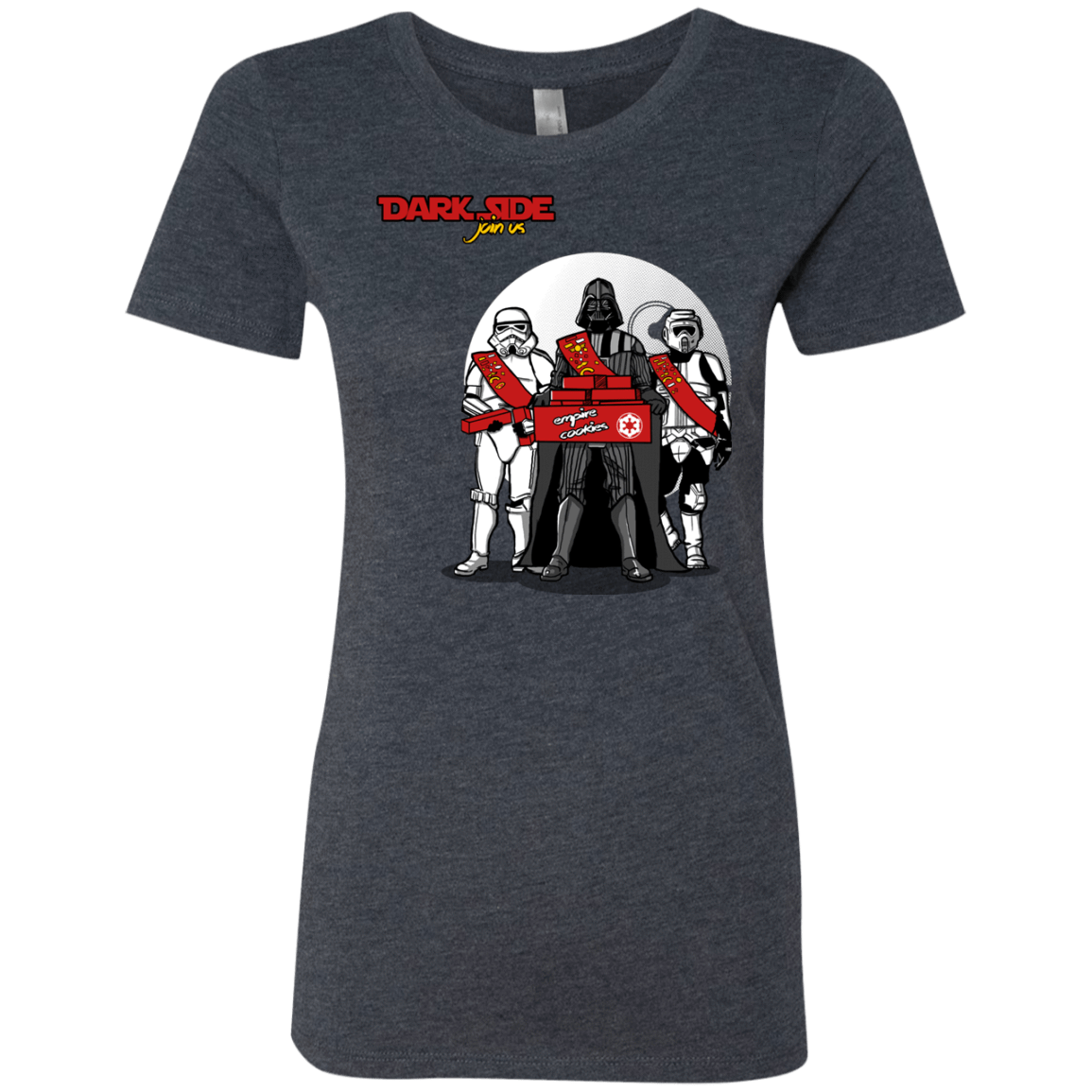 T-Shirts Vintage Navy / S Join The Dark Side Women's Triblend T-Shirt