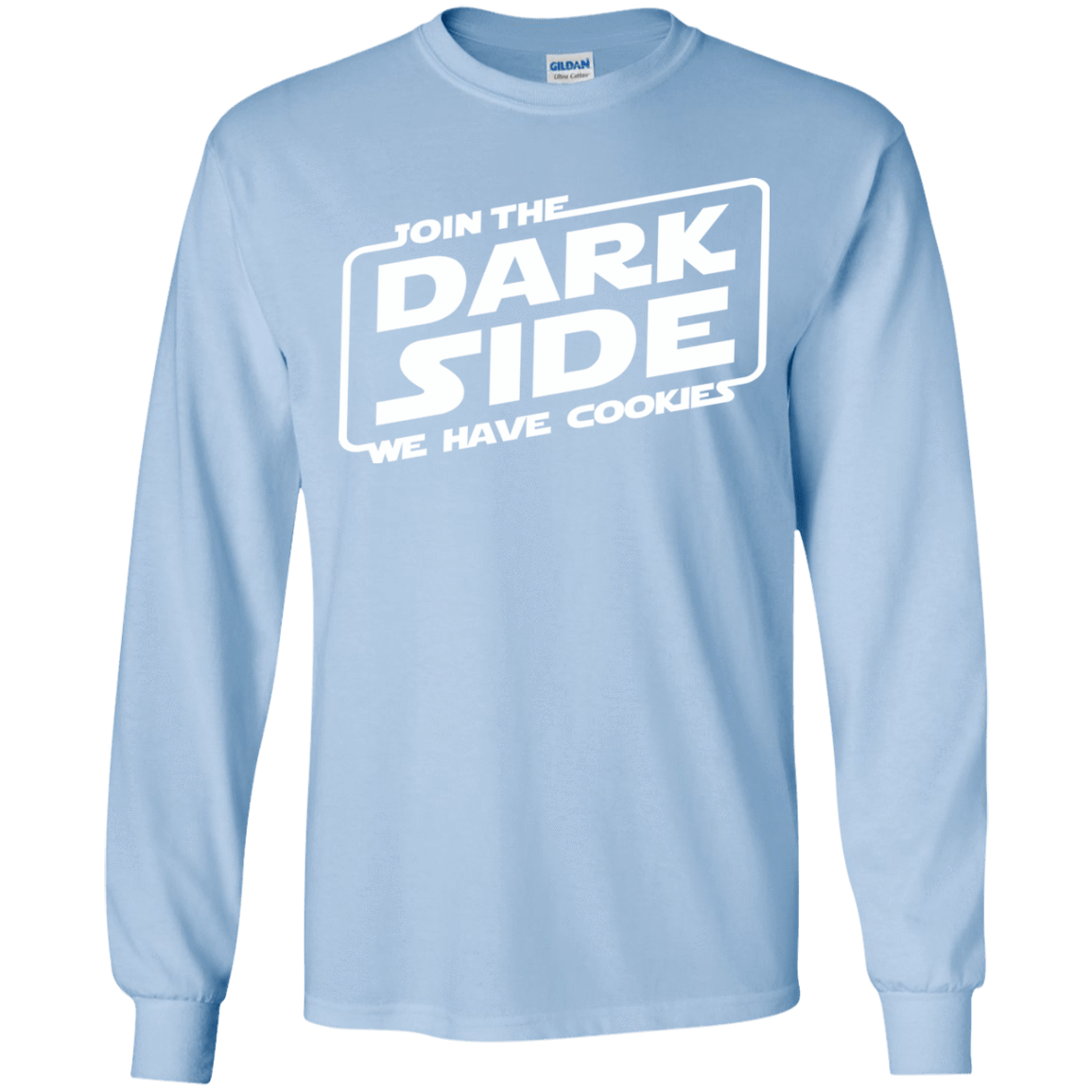T-Shirts Light Blue / YS Join The Dark Side Youth Long Sleeve T-Shirt