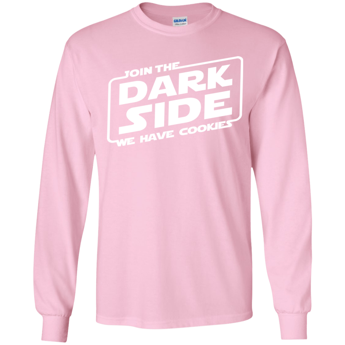 T-Shirts Light Pink / YS Join The Dark Side Youth Long Sleeve T-Shirt