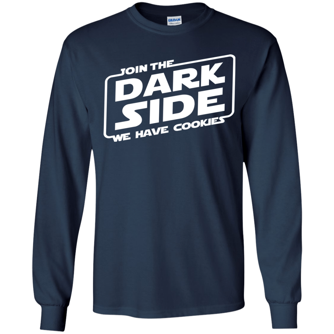 T-Shirts Navy / YS Join The Dark Side Youth Long Sleeve T-Shirt