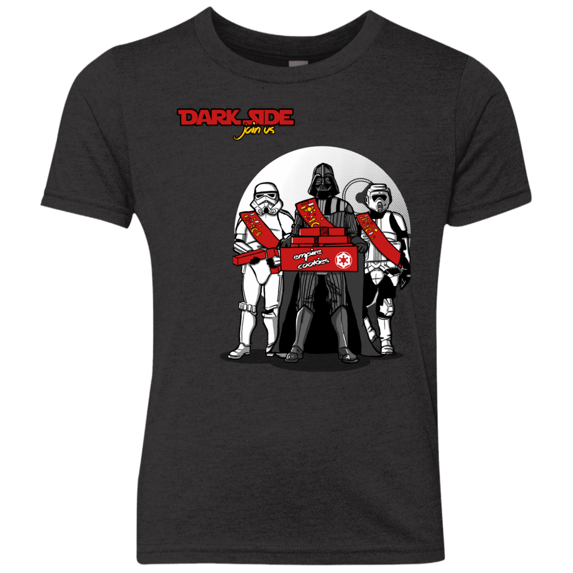 T-Shirts Vintage Black / YXS Join The Dark Side Youth Triblend T-Shirt