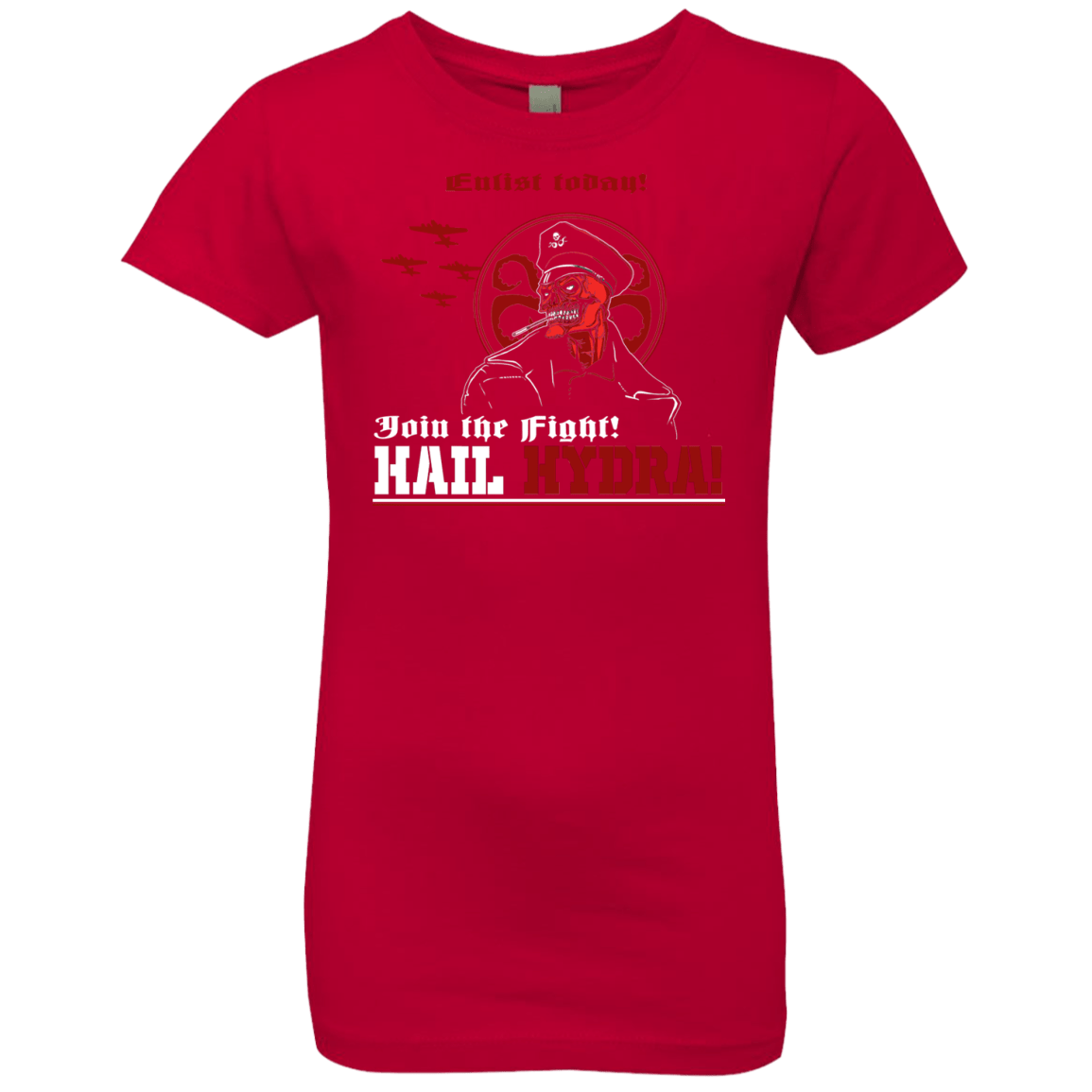 T-Shirts Red / YXS Join The Fight Girls Premium T-Shirt