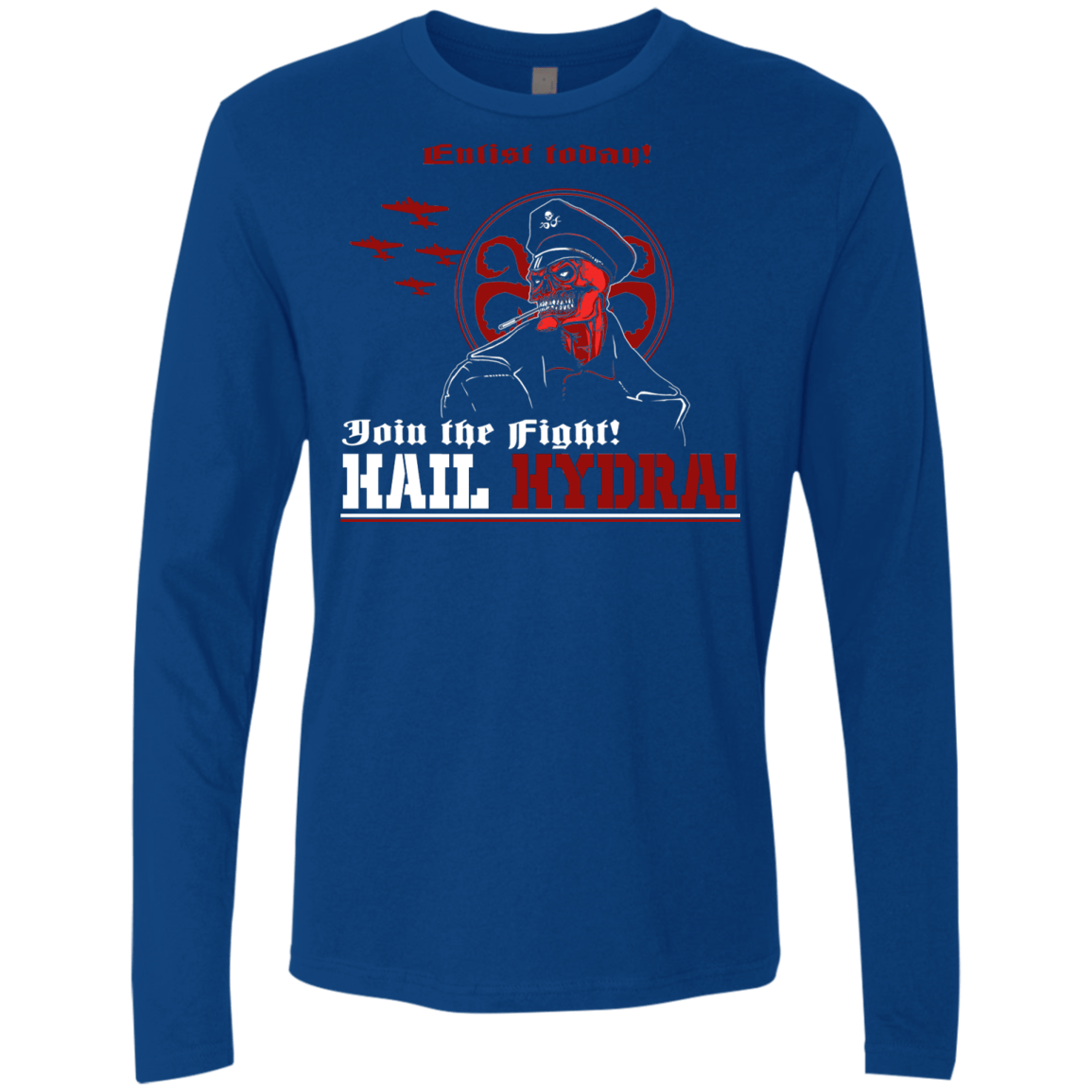 T-Shirts Royal / S Join The Fight Men's Premium Long Sleeve