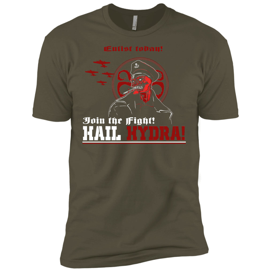 T-Shirts Military Green / X-Small Join The Fight Men's Premium T-Shirt