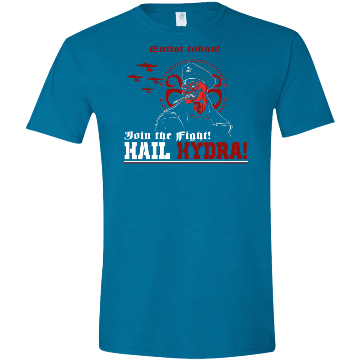 T-Shirts Antique Sapphire / S Join The Fight Men's Semi-Fitted Softstyle