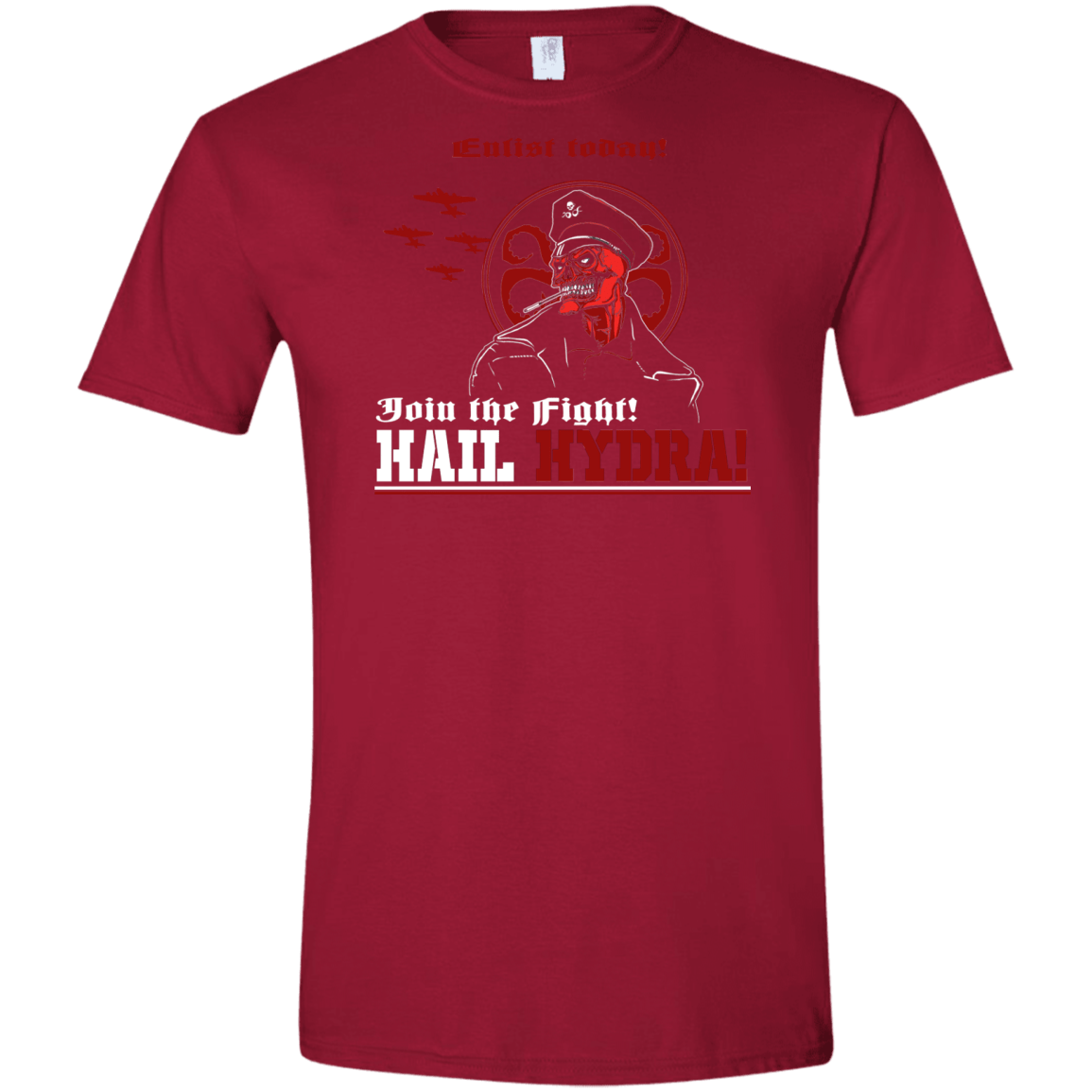 T-Shirts Cardinal Red / S Join The Fight Men's Semi-Fitted Softstyle