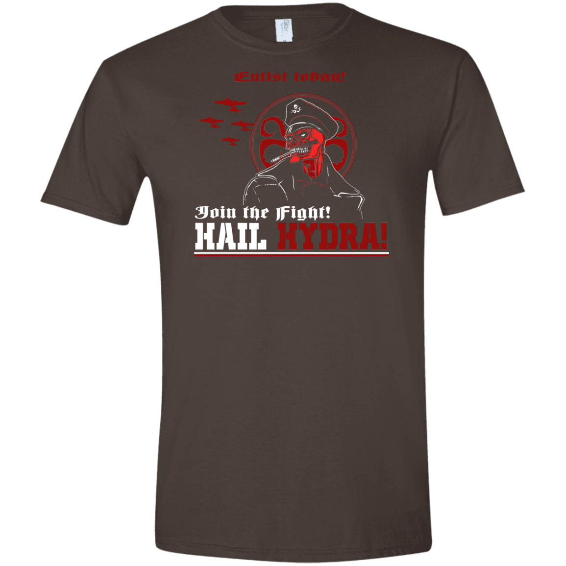 T-Shirts Dark Chocolate / S Join The Fight Men's Semi-Fitted Softstyle