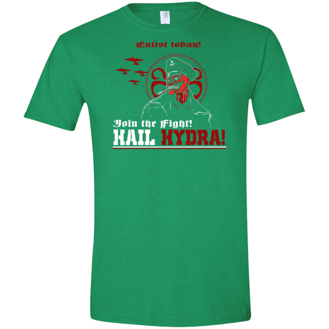 T-Shirts Heather Irish Green / S Join The Fight Men's Semi-Fitted Softstyle