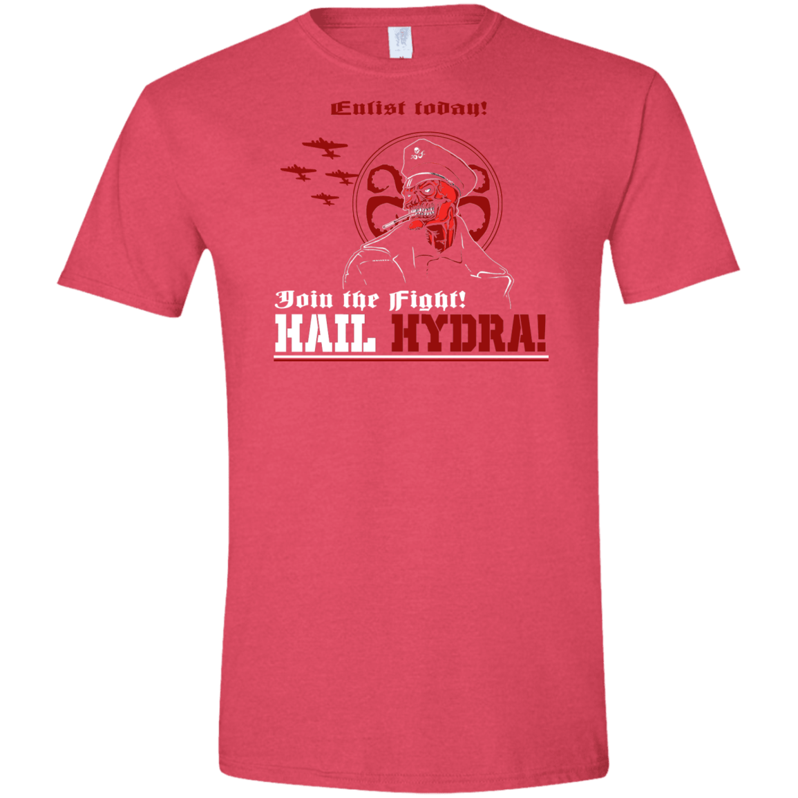 T-Shirts Heather Red / S Join The Fight Men's Semi-Fitted Softstyle