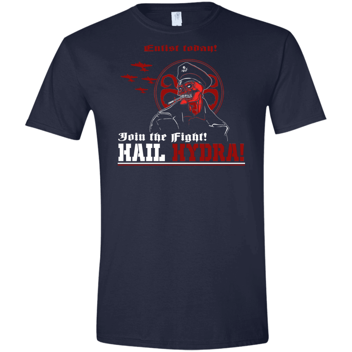 T-Shirts Navy / X-Small Join The Fight Men's Semi-Fitted Softstyle