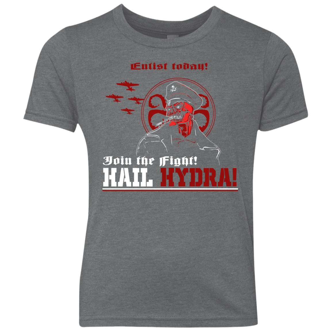 T-Shirts Premium Heather / YXS Join The Fight Youth Triblend T-Shirt