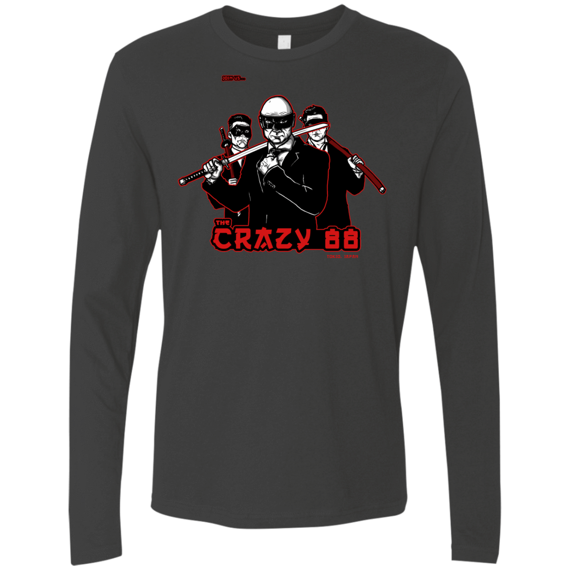 T-Shirts Heavy Metal / S Join The Gang Men's Premium Long Sleeve