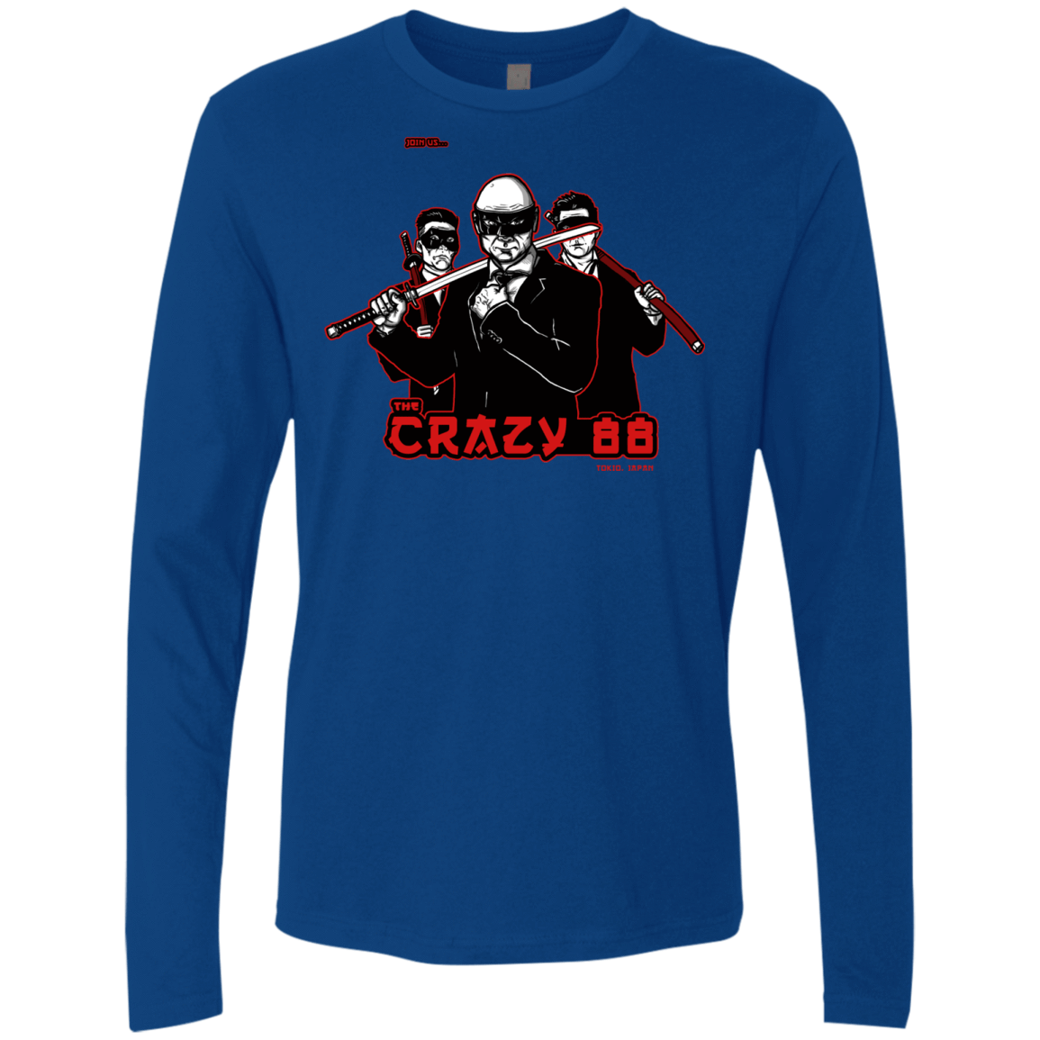 T-Shirts Royal / S Join The Gang Men's Premium Long Sleeve