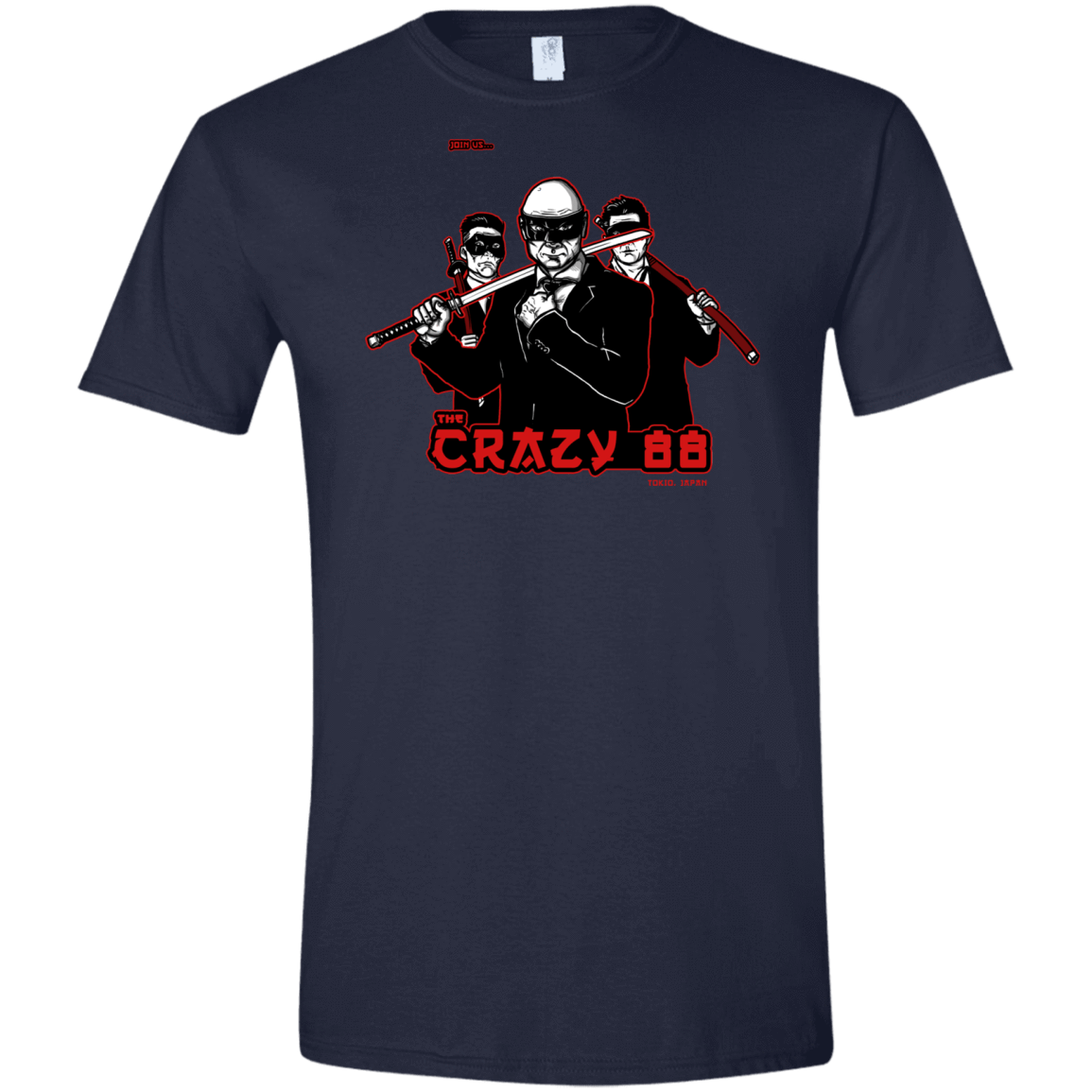 T-Shirts Navy / X-Small Join The Gang Men's Semi-Fitted Softstyle