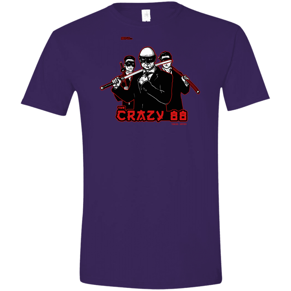 T-Shirts Purple / S Join The Gang Men's Semi-Fitted Softstyle