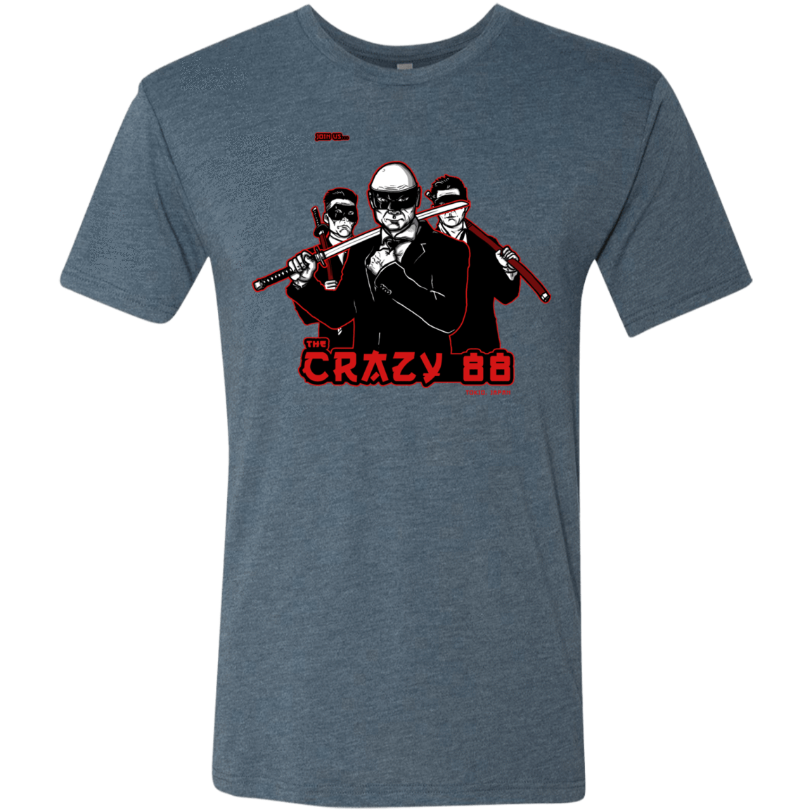 T-Shirts Indigo / S Join The Gang Men's Triblend T-Shirt