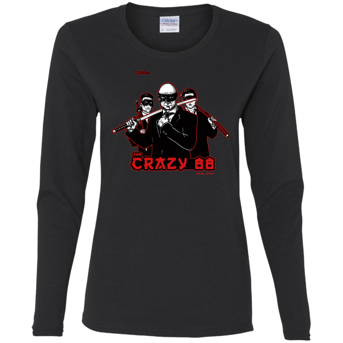 T-Shirts Black / S Join The Gang Women's Long Sleeve T-Shirt