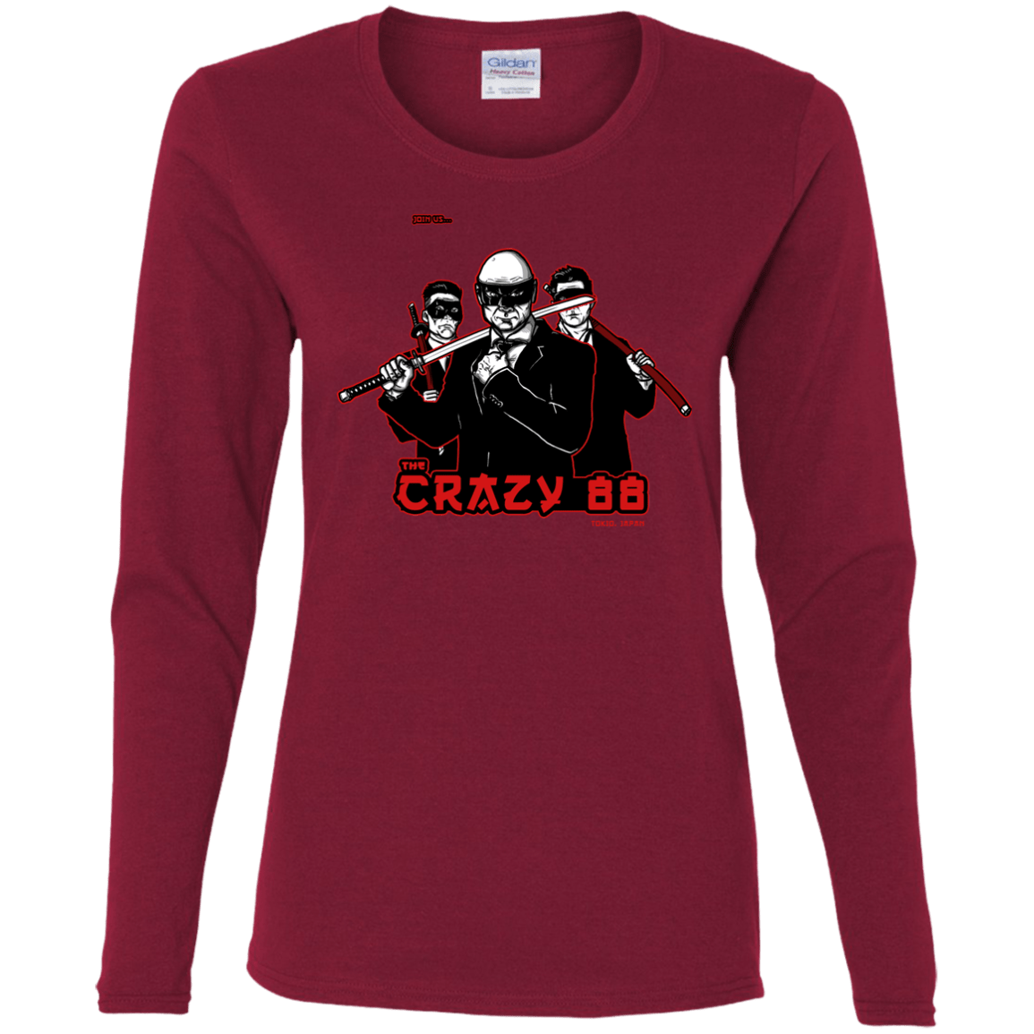 T-Shirts Cardinal / S Join The Gang Women's Long Sleeve T-Shirt