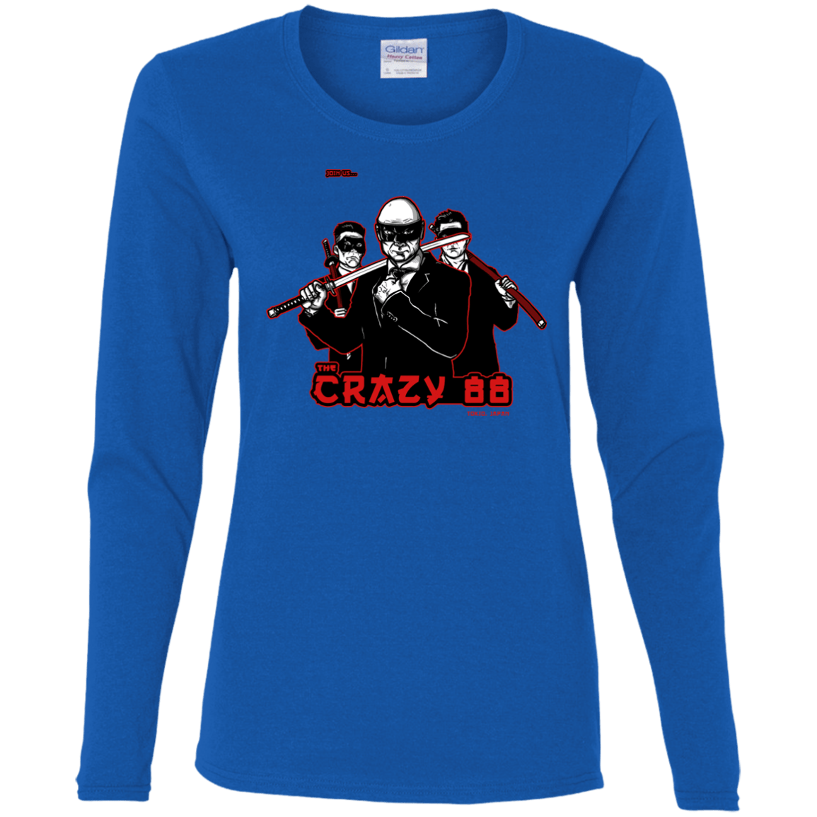 T-Shirts Royal / S Join The Gang Women's Long Sleeve T-Shirt