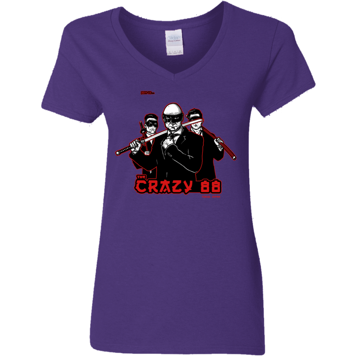 T-Shirts Purple / S Join The Gang Women's V-Neck T-Shirt